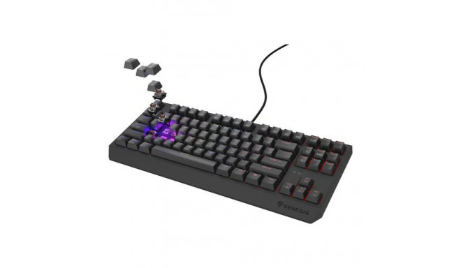 GENESIS Thor 230 TKL keyboard Gaming USB QWERTY US English Black