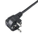 Akyga AK-PC-05 Black 5 m CEE7/7 IEC C13