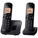 Panasonic KX-TGC212 DECT telephone Caller ID Black