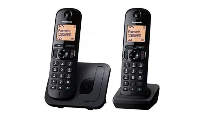 Panasonic KX-TGC212 DECT telephone Caller ID Black