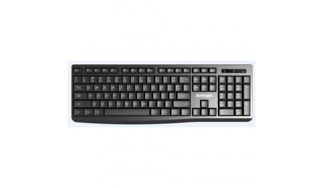 Activejet Wireless keyboard K-3803SW, battery-powered 1x 1.5V AAA