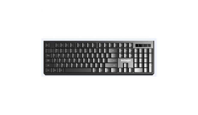 Activejet Wireless keyboard K-3911W, battery-powered 1x 1.5V AAA