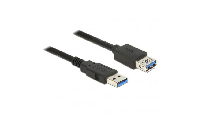 DeLOCK 85058 USB cable USB 3.2 Gen 1 (3.1 Gen 1) 5 m USB A Black