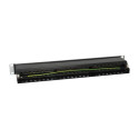 Equip 48-Port Cat.6 Shielded Patch Panel, Black