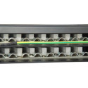 Equip 48-Port Cat.6 Shielded Patch Panel, Black