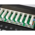 Equip 24-Port Cat.5e Shielded Patch Panel, Black