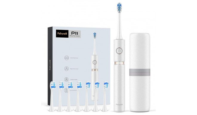 Fairywill P11 Adult Sonic toothbrush White