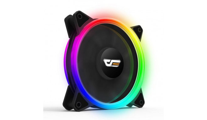 darkFlash DR12 PRO computer cooling system Computer case Fan 12 cm Black 1 pc(s)