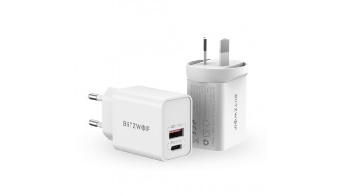 BlitzWolf BW-S20 mobile device charger White Indoor