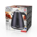 Adler AD 1343 electric kettle 1.5 L 1850 W Black