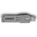 Lindy USB Type A Port Blocker Key, White