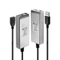 Lindy 200m Fibre Optic USB 2.0 Extender