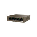 Tenda TEG1105PD network switch Gigabit Ethernet (10/100/1000) Power over Ethernet (PoE) Brown