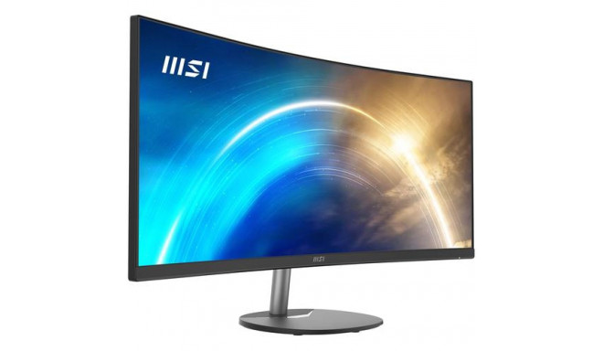MSI Pro MP341CQ 34 Inch Curved Monitor, 1500R, UWQHD (3440 x 1440), 21:9, 100Hz, VA, 4ms, HDMI, VGA,
