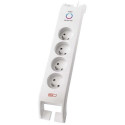 Emos P54012 surge protector Black 4 AC outlet(s) 230 V 2 m