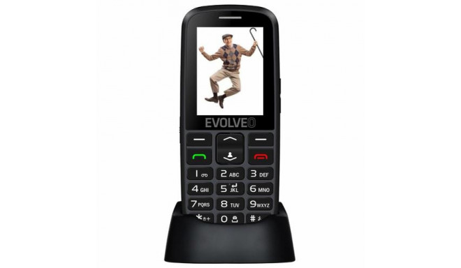 Evolveo EasyPhone EG 6.1 cm (2.4&quot;) 105 g Black Senior phone