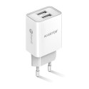 Aligator CHA0041 mobile device charger Universal White AC Fast charging Indoor