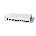 Cisco Catalyst 1300-8FP-2G Managed Switch, 8 Port GE, Full PoE, 2x1GE Combo, Limited Lifetime Protec