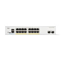 Cisco Catalyst 1200-16P-2G Smart Switch, 16 Port GE, PoE, 2x1GE SFP, Limited Lifetime Protection (C1