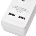 Emos 1902130202 surge protector White 3 AC outlet(s) 250 V 2 m