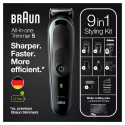 Braun All-in-one MGK5380 Battery 2.1 cm Wet &amp; Dry Black, Blue