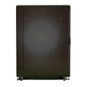 Extralink Rackmount cabinet 27U 600x1000 Black standing