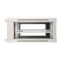 Extralink Rackmount cabinet 4U 600x600 Gray wall mounted