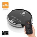 Eta Aron robot vacuum 0.6 L Bagless Black, Silver