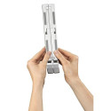 Hama Aluminium Notebook stand Silver 39.1 cm (15.4&quot;)