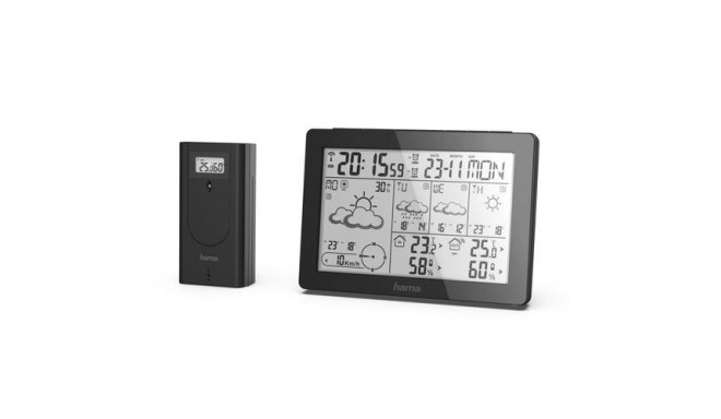 Hama Meteotime Black Battery