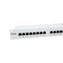 Equip 24-Port Cat.6 Shielded Patch Panel, Light Grey