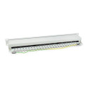 Equip 24-Port Cat.6 Shielded Patch Panel, Light Grey