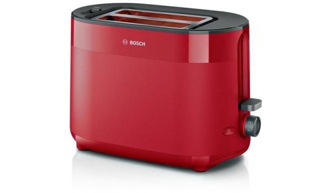 Bosch TAT2M124 toaster 6 2 slice(s) 950 W Red