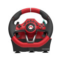 Hori Mario Kart Racing Wheel Pro Deluxe Black, Red USB Steering wheel + Pedals Analogue Nintendo Swi