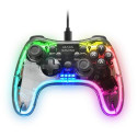 Mars Gaming MGPC Gaming Controller Transparent USB Gamepad Android, MAC, Nintendo Switch, PC, Playst