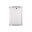 Extralink Rackmount cabinet 12U 600x450 Gray wall mounted