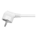 Deltaco GT-0402 power extension 5 m 4 AC outlet(s) Indoor White