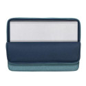 Rivacase Suzuka 7705 39.6 cm (15.6&quot;) Sleeve case Aqua colour