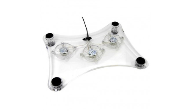 Esperanza EA107 laptop stand Transparent 39.6 cm (15.6&quot;)