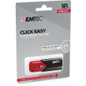 Emtec Click Easy USB flash drive 16 GB USB Type-A 3.2 Gen 2 (3.1 Gen 2) Black, Red