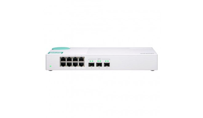 QNAP QSW-308S network switch Unmanaged Gigabit Ethernet (10/100/1000) White