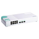 QNAP QSW-308S network switch Unmanaged Gigabit Ethernet (10/100/1000) White