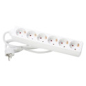 EFB Elektronik ESP.3.1K power extension 1.4 m 6 AC outlet(s) Indoor White