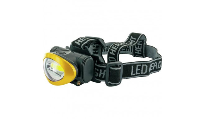 Schwaiger WLED 40 Black, Yellow Headband flashlight COB LED