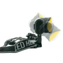 Schwaiger WLED 40 Black, Yellow Headband flashlight COB LED