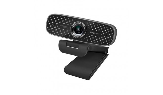 LogiLink Conference HD USB webcam, 100°, dual microphone, manual focus