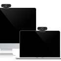 LogiLink Conference HD USB webcam, 100°, dual microphone, manual focus