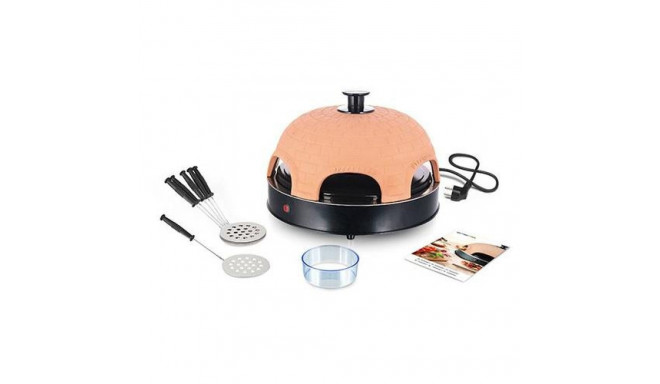 Emerio PO-115984 pizza maker/oven 6 pizza(s) 1200 W Black, Orange