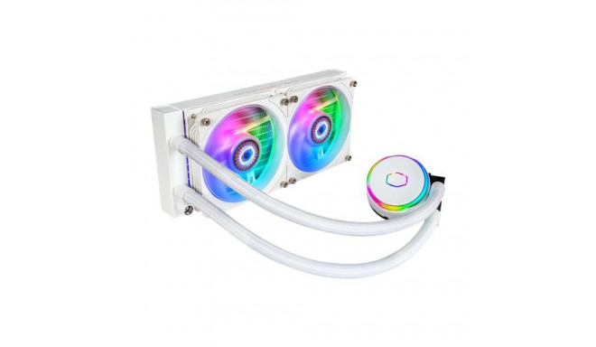 Cooler Master MasterLiquid PL240 Flux White Edition Computer case Liquid cooling kit 12 cm