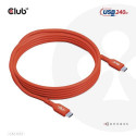 CLUB3D USB2 Type-C Bi-Directional USB-IF Certified Cable Data 480Mb, PD 240W(48V/5A) EPR M/M 3m / 9.